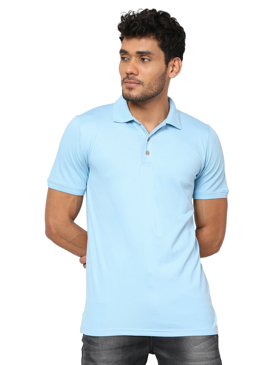 Nature Fab Men’s Organic Bamboo Polo Tshirt