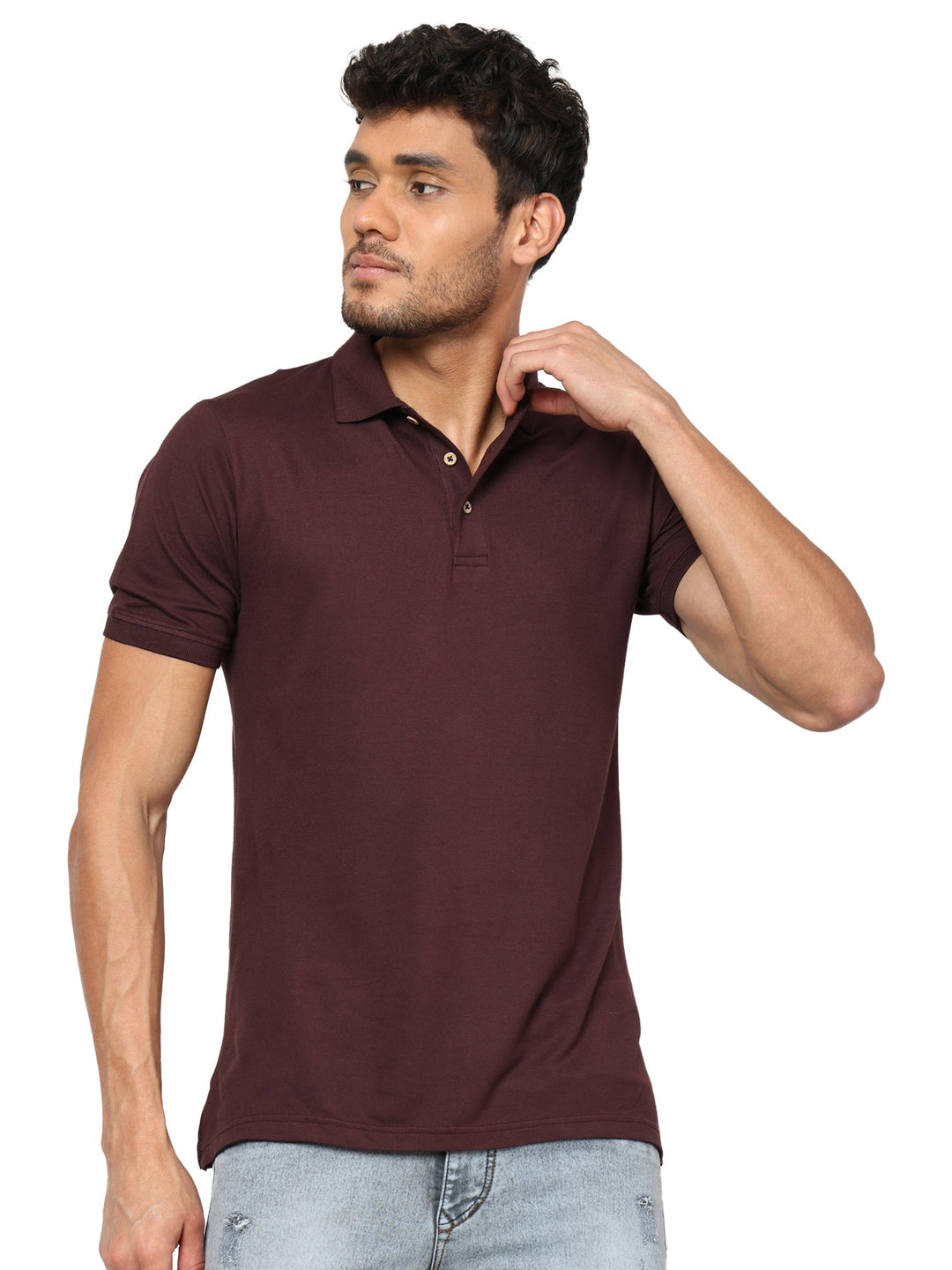Nature Fab Men’s Organic Bamboo Polo Tshirt