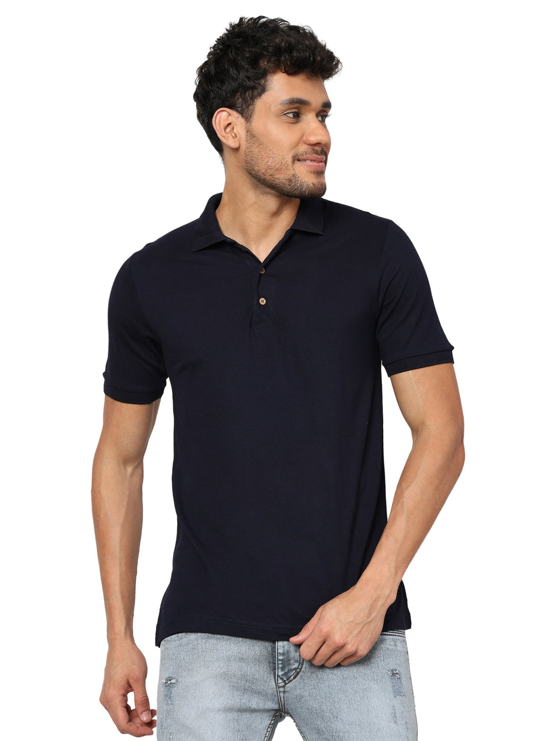 Nature Fab Men’s Organic Bamboo Polo Tshirt