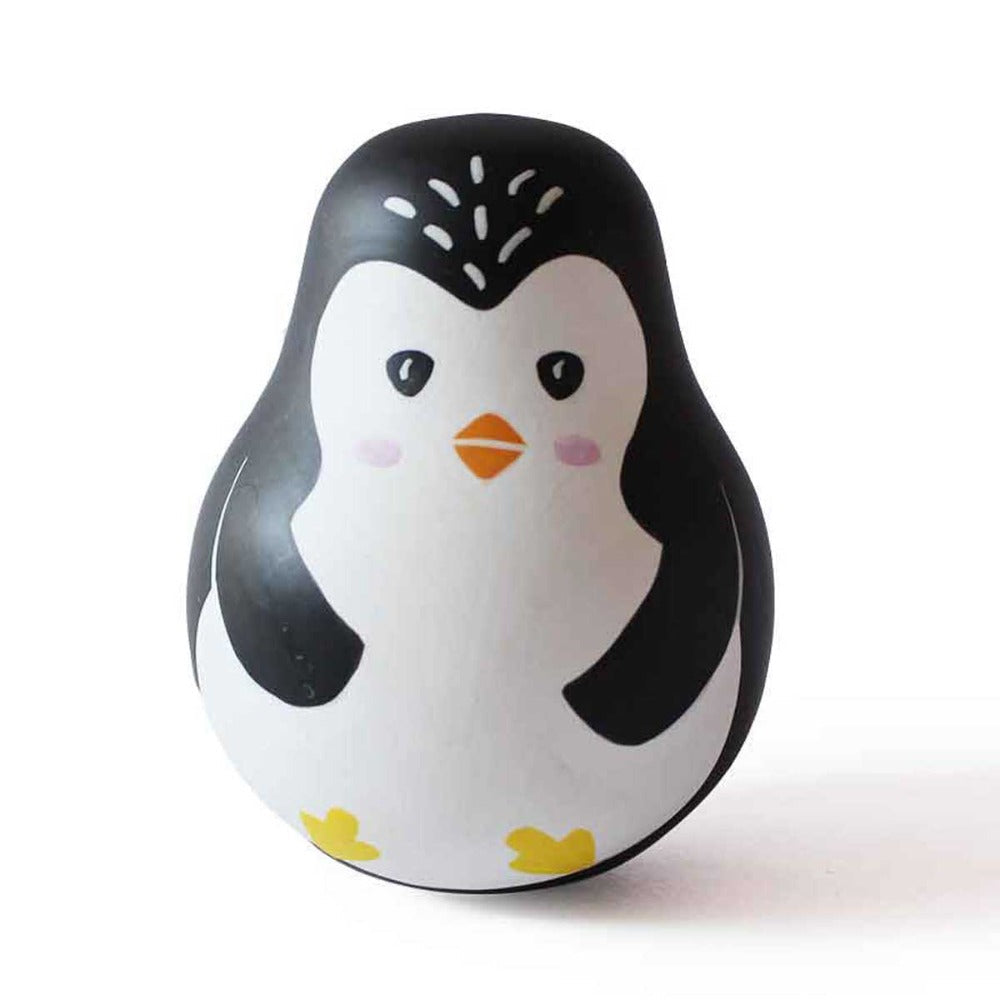 Shumee Wobbly Penguin - Roly Poly Toys For Toddlers