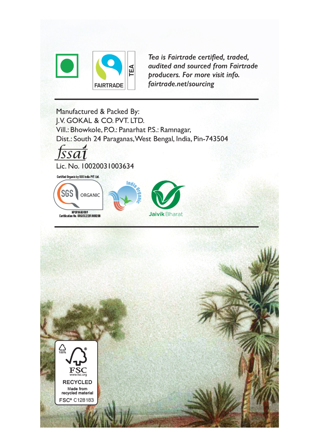 Life By Follis Coconut Pineapple Green Tea | Natural Immunity Boosting Organic Tea Leaves | Organic Black Tea - 20 Tea Bags