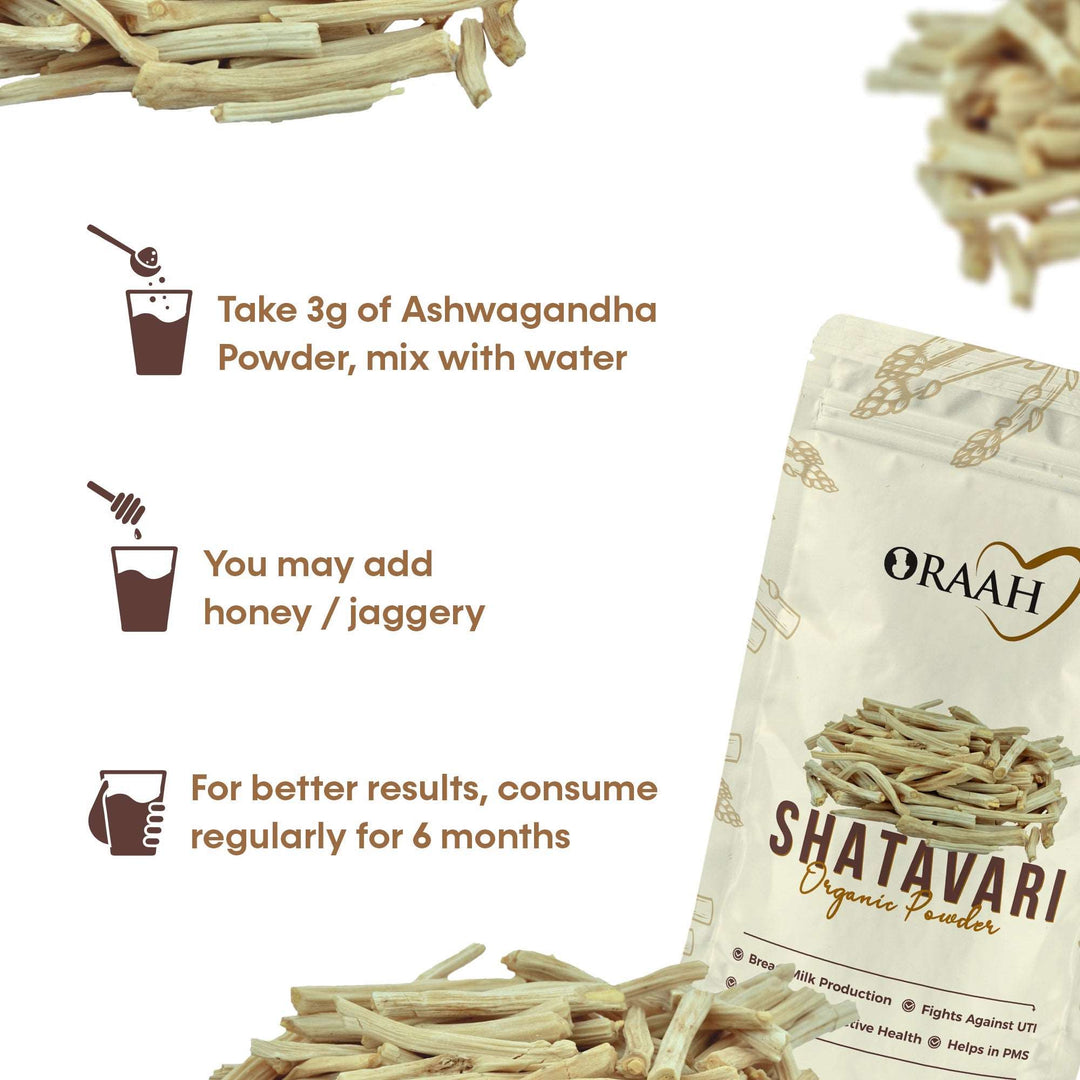 Oraah Shatavari Powder - 200 Grams