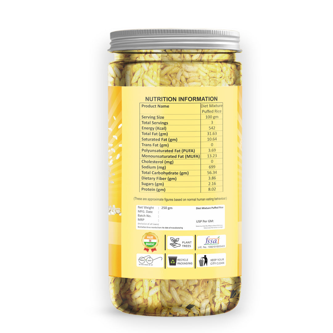 Snaxup Diet Mixture Puffed Rice 250g
