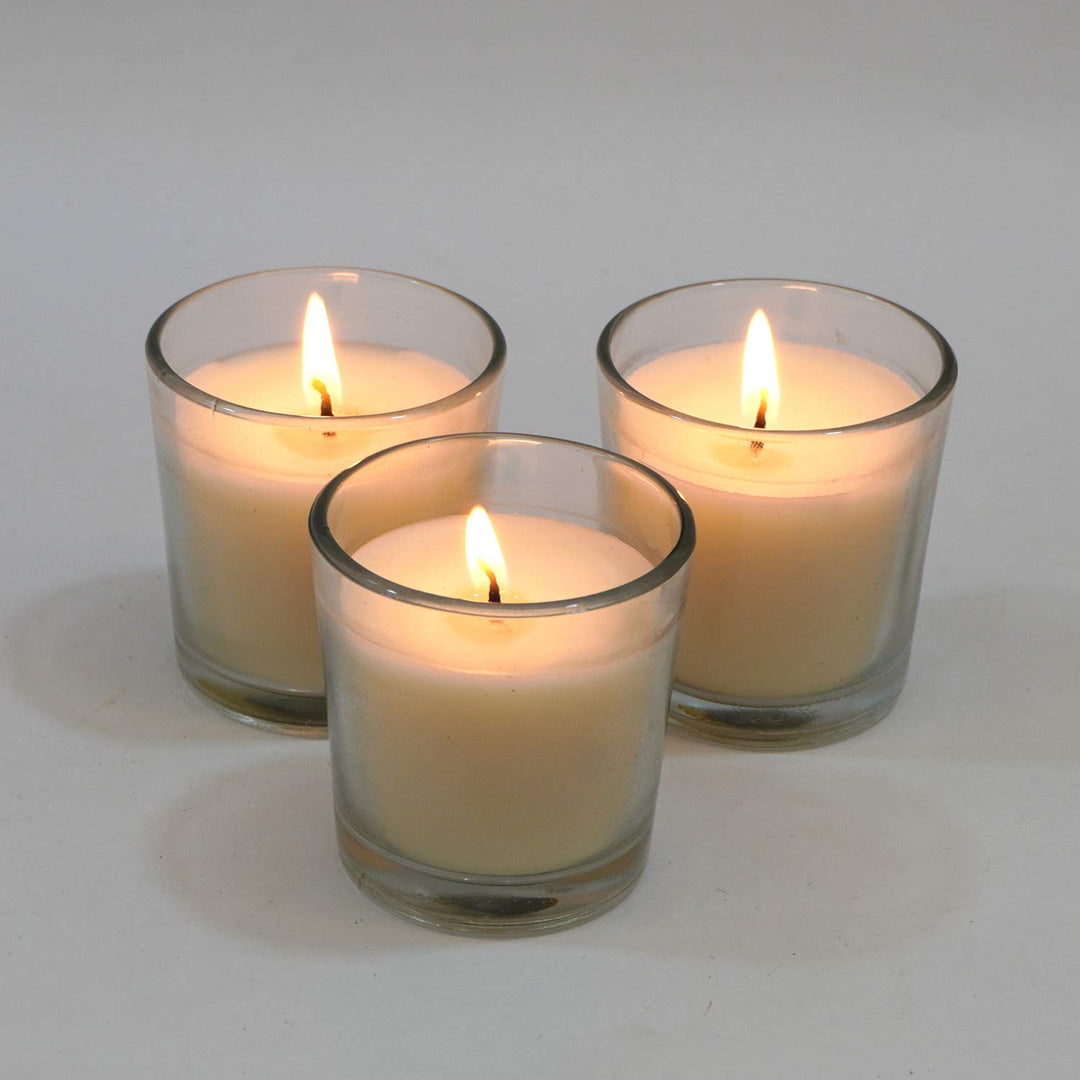 KHEONI Scented Aromatic Candle - Spicy Fragrance - Pack of 6