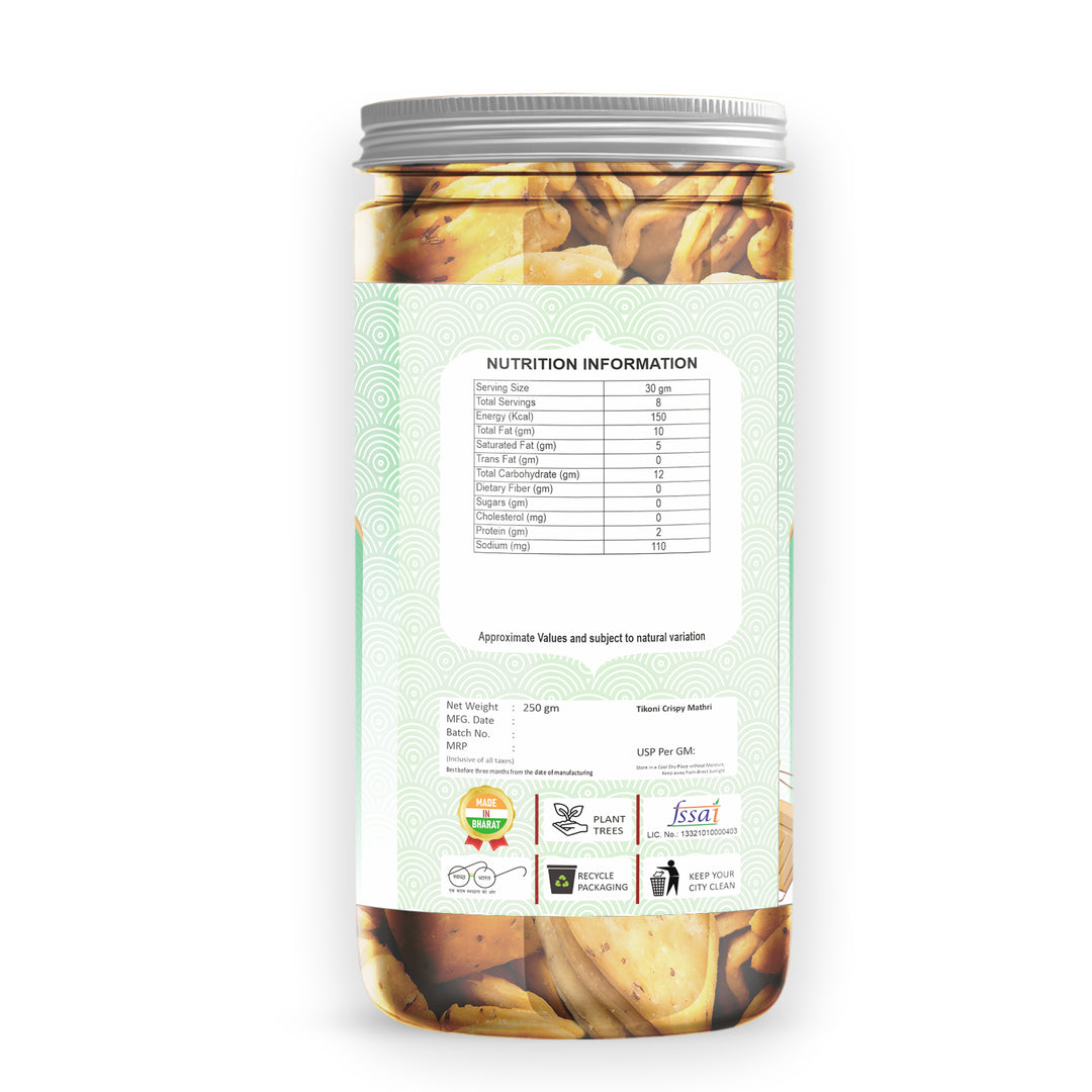 Snaxup Tikoni Mathri 400g