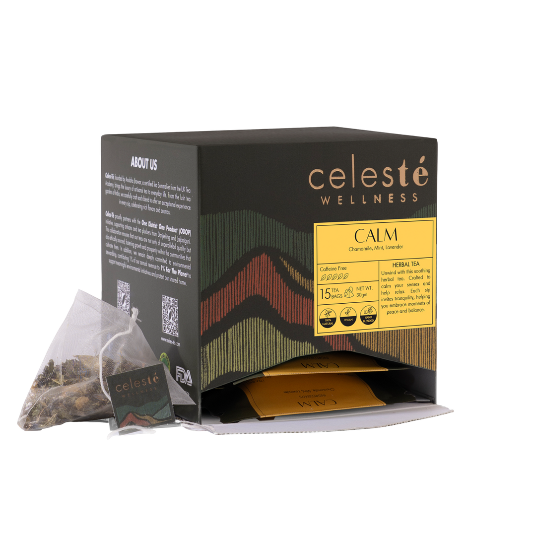 Chamomile Tea Bags | Herbal Tea - 15 Count