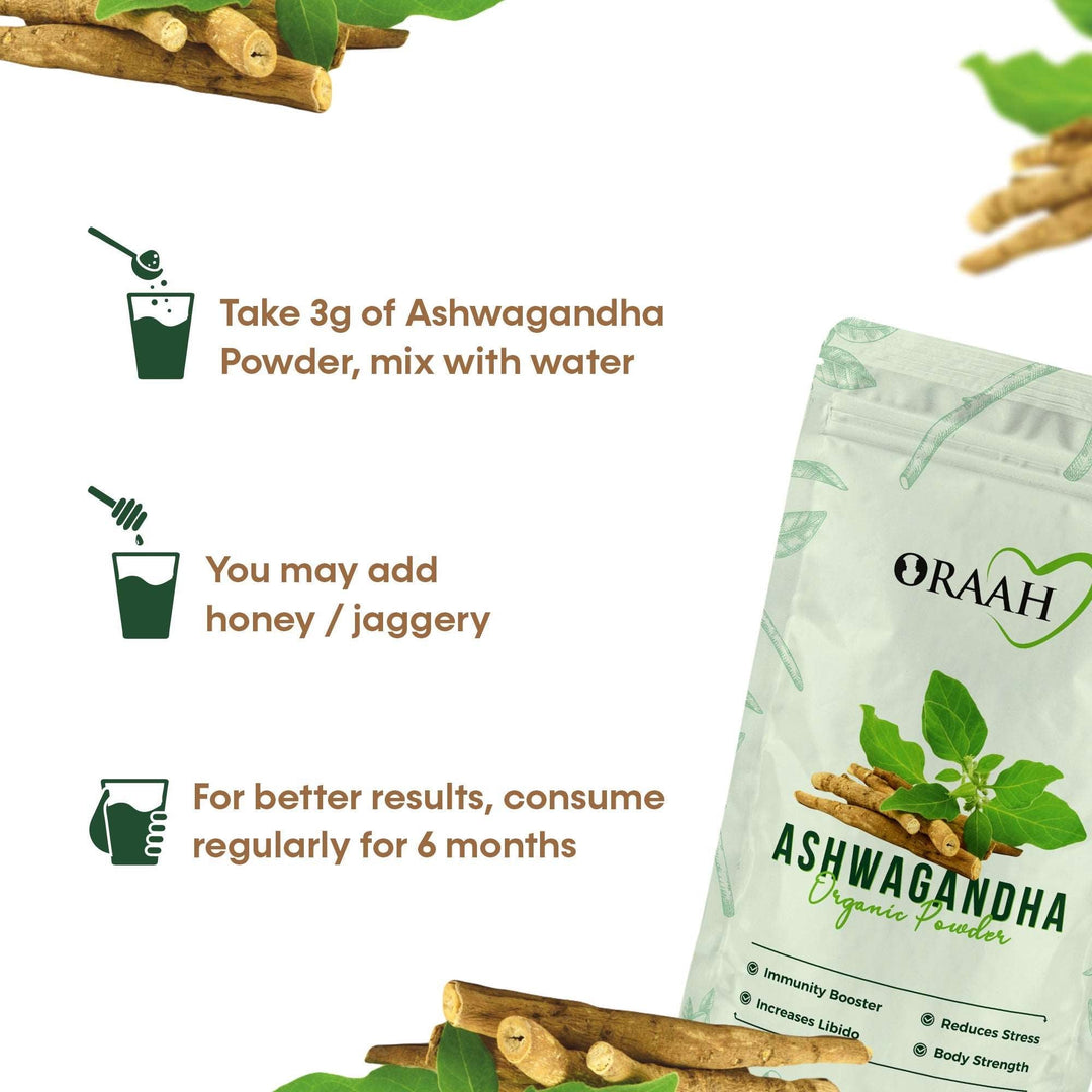 Oraah Ashwagandha Powder - 200 Grams