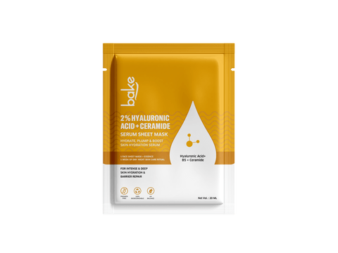 2% Hyaluronic Acid + Ceramide Serum Sheet Mask