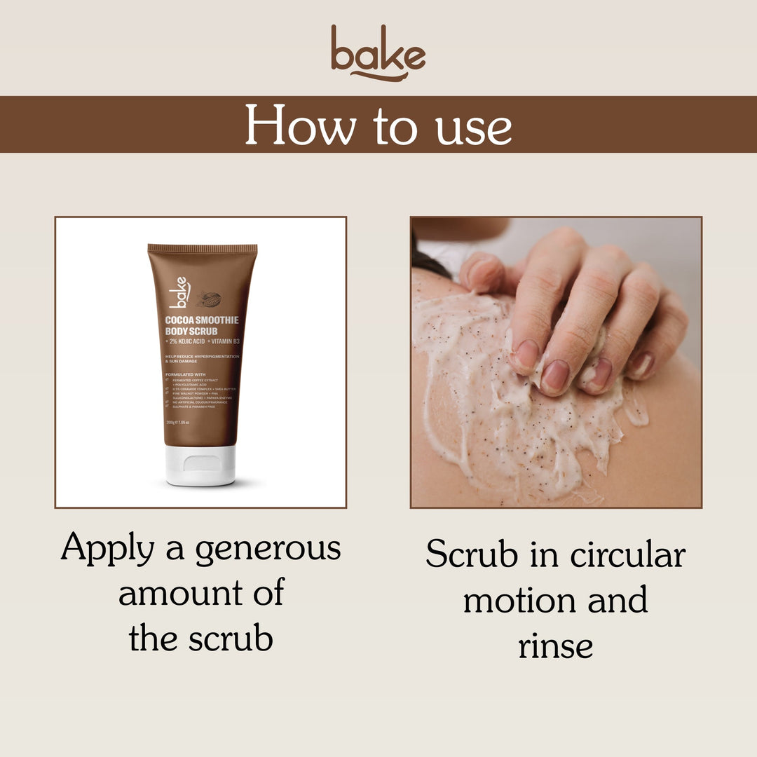 2% Kojic Acid Cocoa Smoothie Body Scrub - Suspire