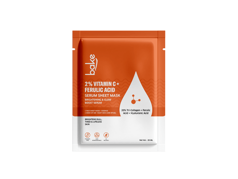 2% Vitamin C + Ferulic Acid Serum Sheet Mask