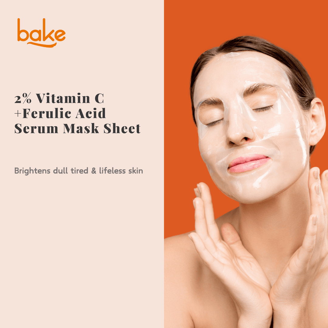 2% Vitamin C + Ferulic Acid Serum Sheet Mask - Suspire