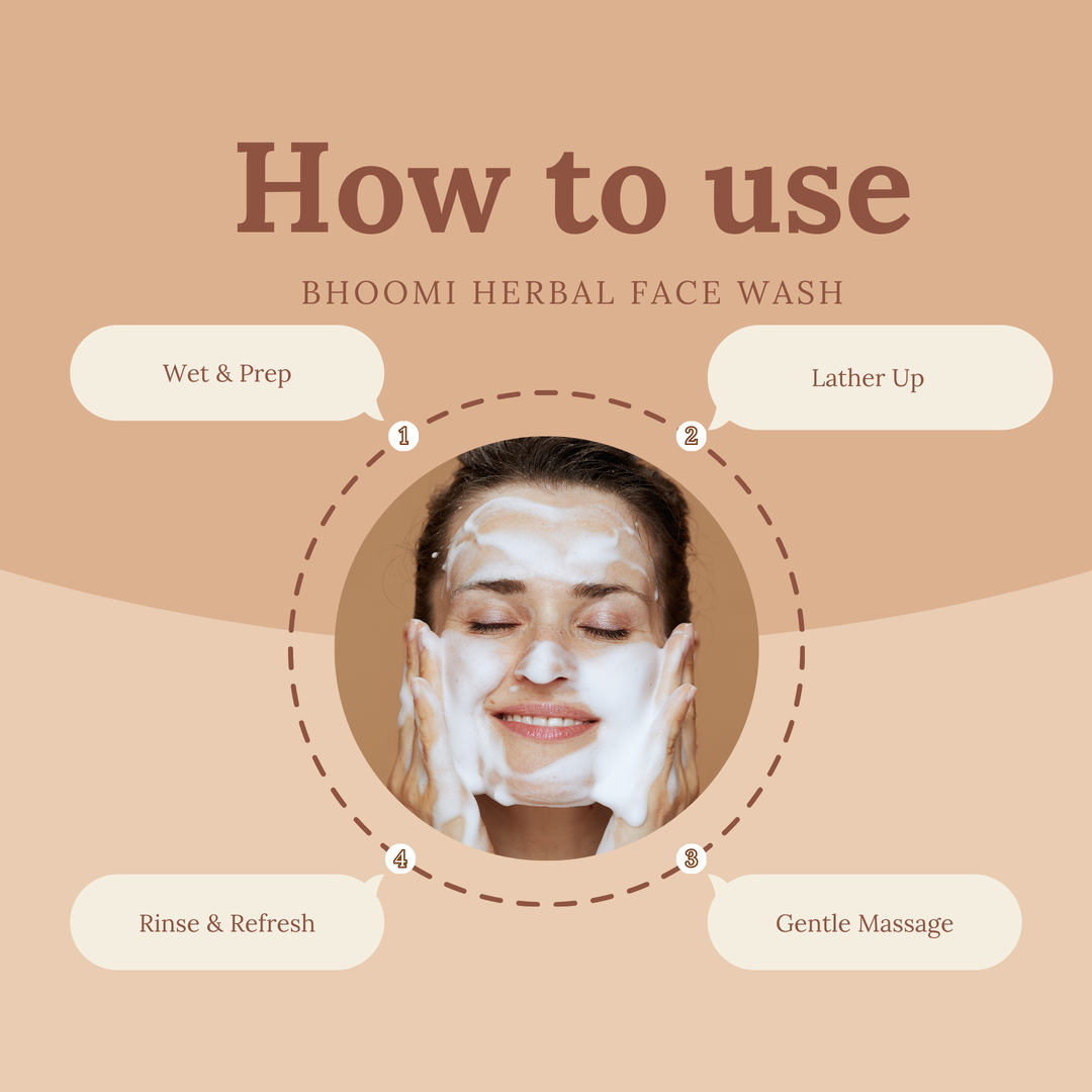 Bhoomi Herbal India COMBO OF 4 DIFFERENT FLAVOUR EXCLUSIVE FACE WASH