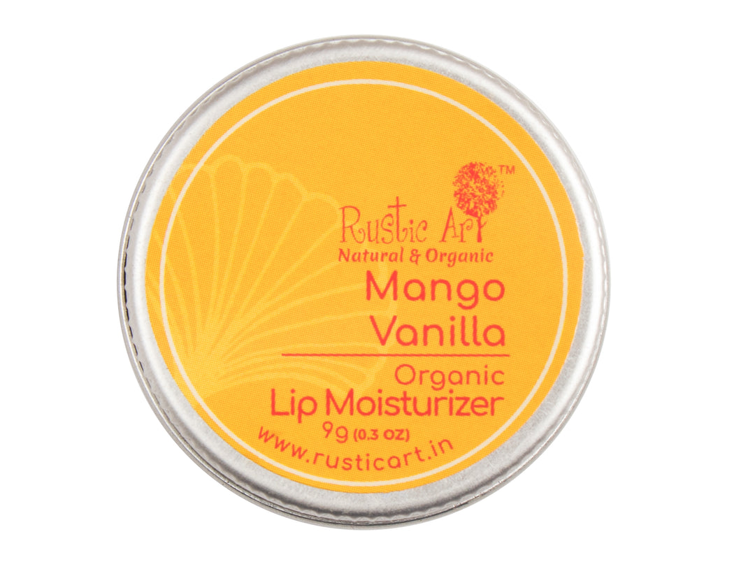 Rustic Art Mango Vanilla Lip Moisturizer (9gm) (pack of 2)