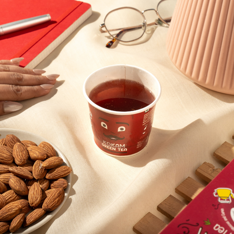 Cup-Ji Kokam Green Tea 5 Cups Dispenser