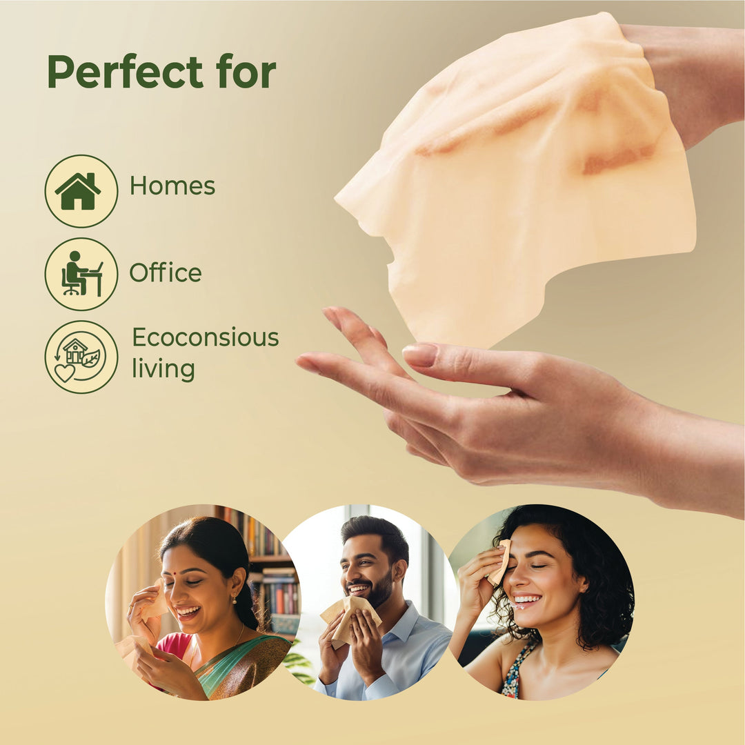 IMECO Bamboo Facial Tissue | Soft & Highly Absorbent | 2-Ply | 200 Pulls