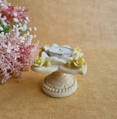 THE ASF SHOP The Blonde Pillar Candle Stand