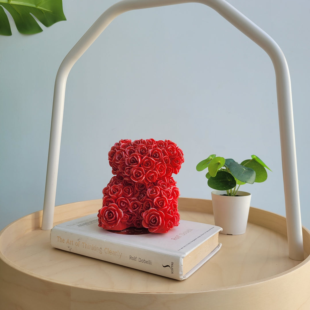 THE ASF SHOP The Crimson-Rosette Teddy