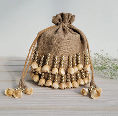 THE ASF SHOP Cocoa Gold Potli