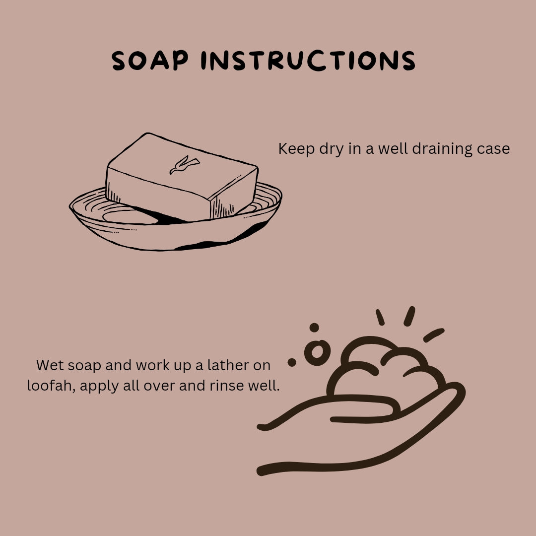 Studio Vilasita Inayah oatmeal and almond oil soap