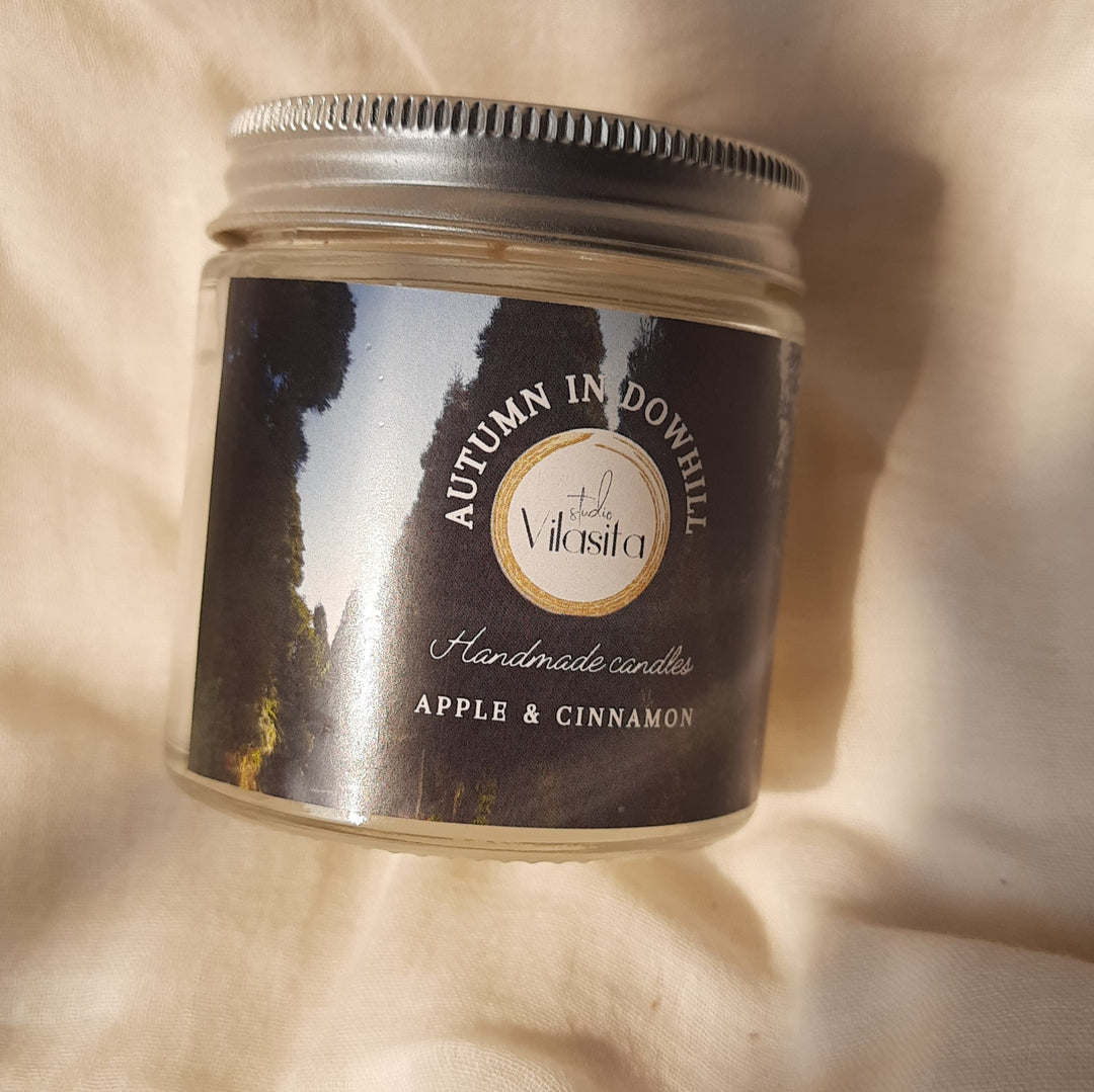 Studio Vilasita Autumn in Dowhill - apple- cinnamon soy wax candle