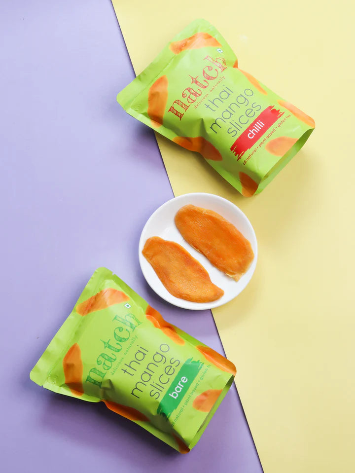 Natch thai mango slices - variety pack (large pack of 2 - 150g)