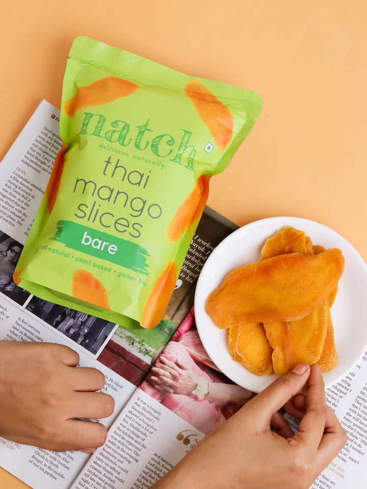 Natch thai mango slices - bare (large pack 150g)