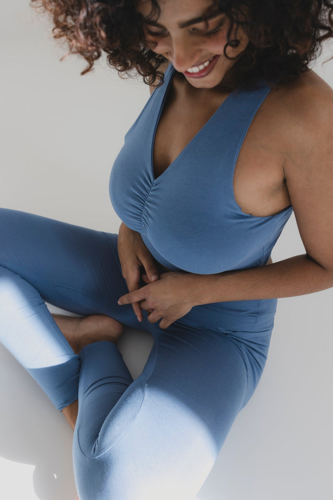 Hannah Organic Cotton Modal Padded Tank