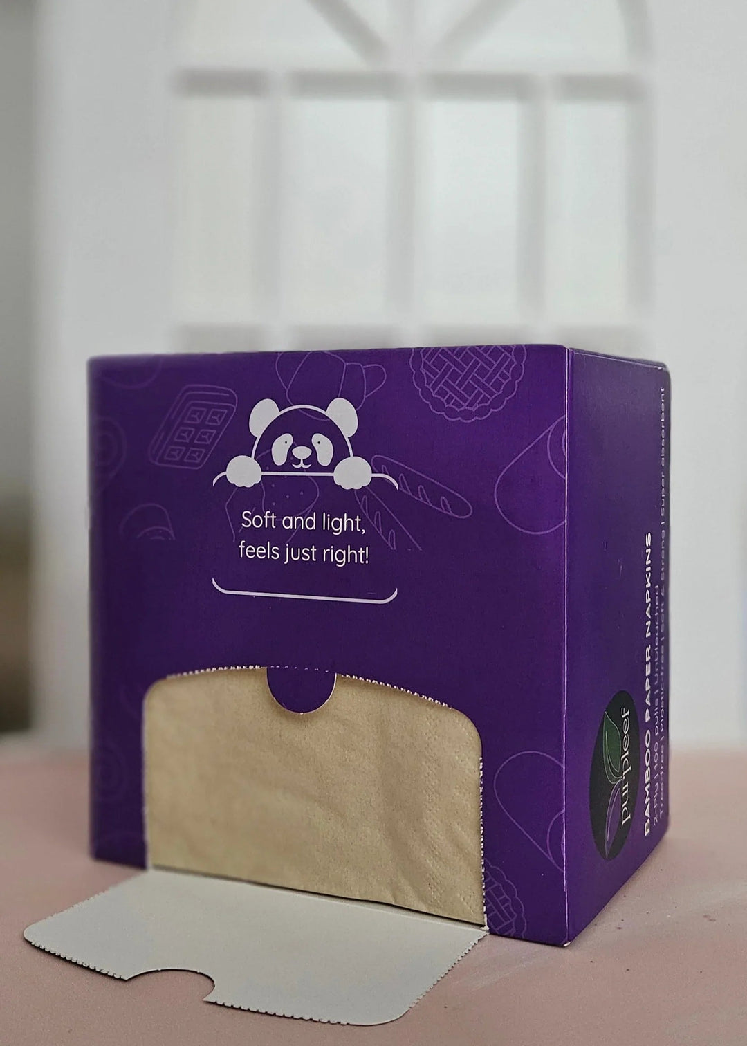 Purpleef Bamboo Napkins | TrueFiber