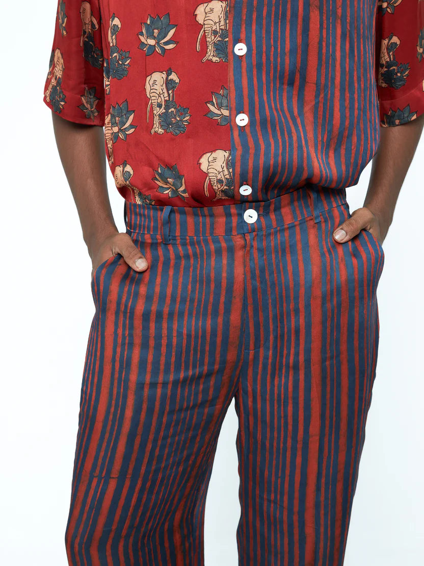anushé pirani Rustic Tapered Pants