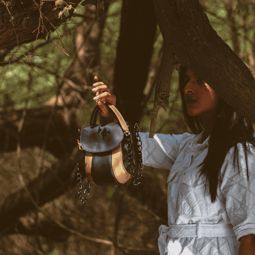 Green Hermitage Aurora Vegan Leather Sling