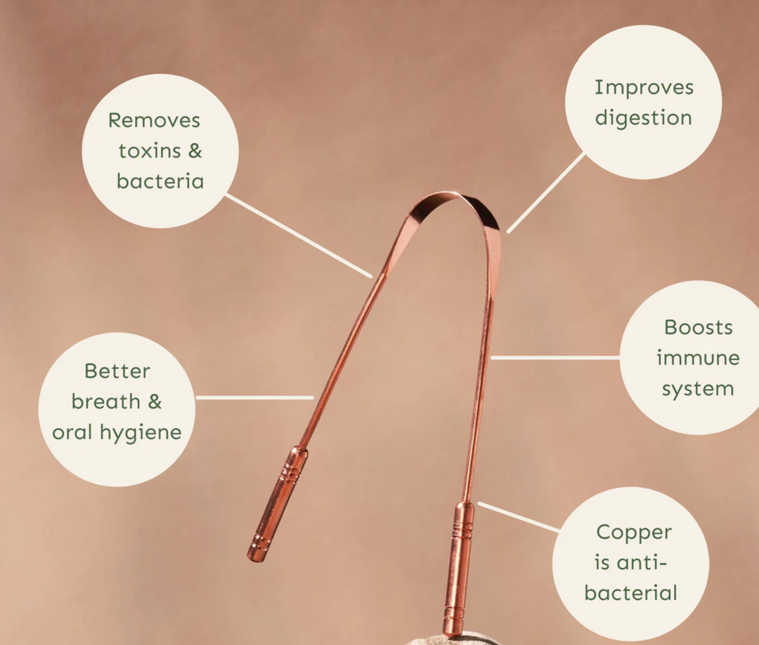 Tanman Organics Copper Tongue Cleaner