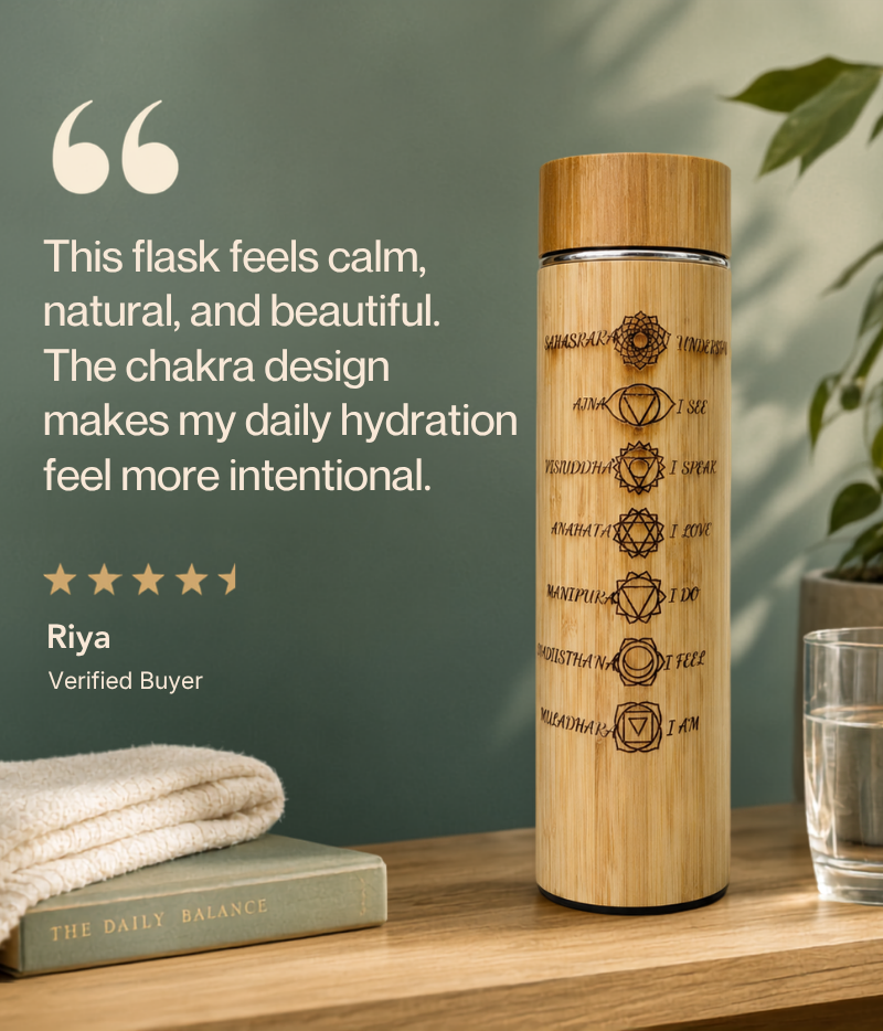 Aegle Sriphal Bamboo Chakras Thermo Flasks
