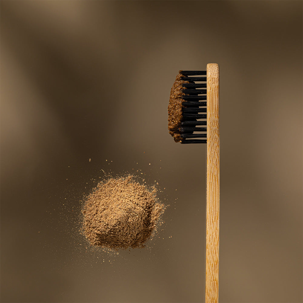 Saka Organics - CardaZen | Handmade Cardamom Toothpowder | Natural Oral Care (50gms)