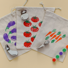 Gubbachhi Stamp art vegetables