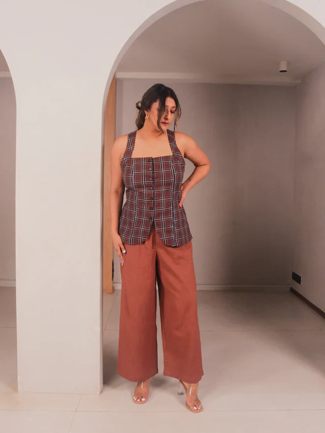 WhySoBlue Rae Vest Set