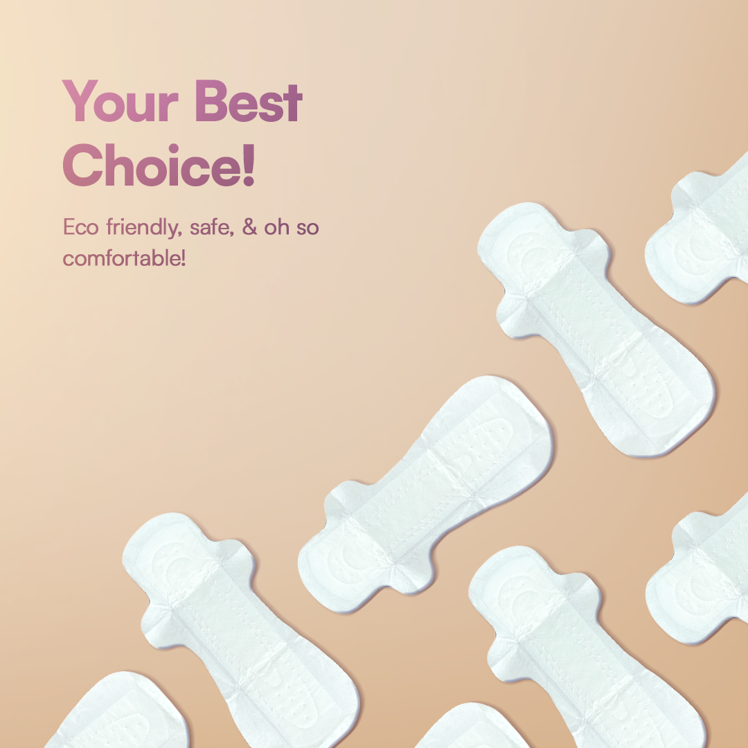 Chemical-Free Safe Sanitary Pads (L, Pack of 10/20/30) – Rash-Free, Gynecologist-Certified, Ultra Soft