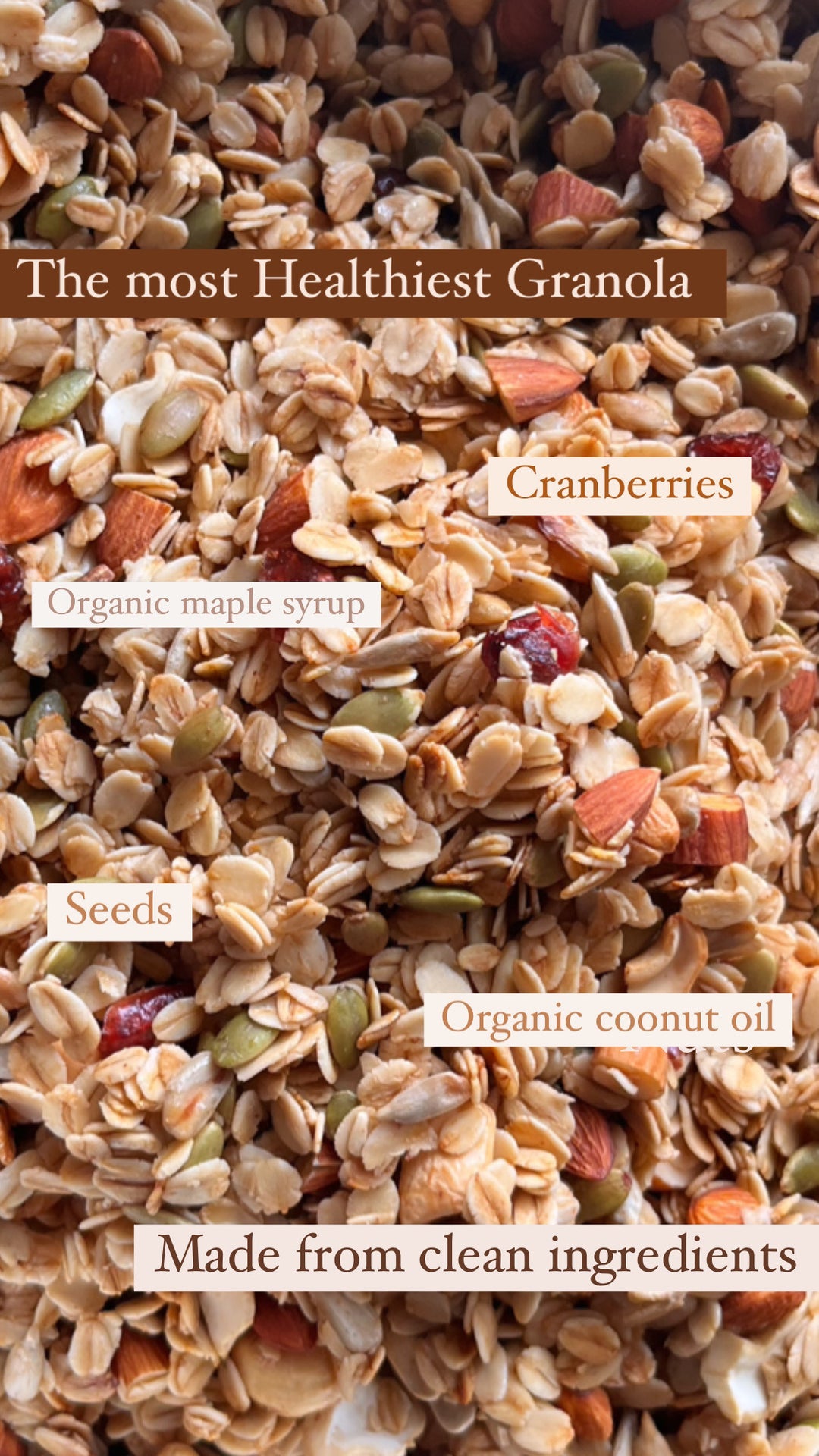 KS Supertreats Wholesome Granola | 250 gm Glass Jar