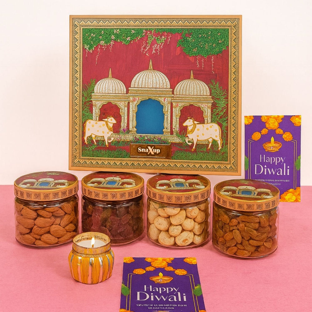 SnaxUp Luxury Diwali Gift Box - Diwali Ki Bahaar