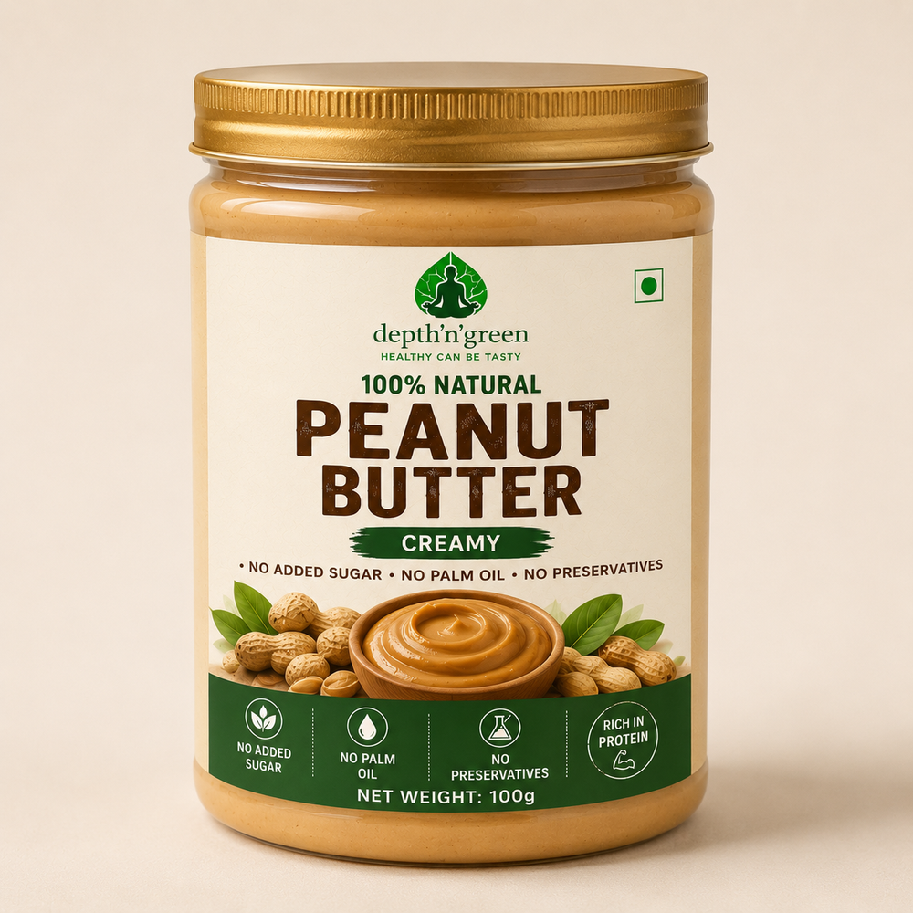 Depth n Green- Peanut butter