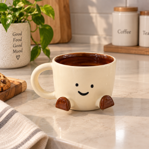 Petit Bonheur – Happy Feet Ceramic Mug