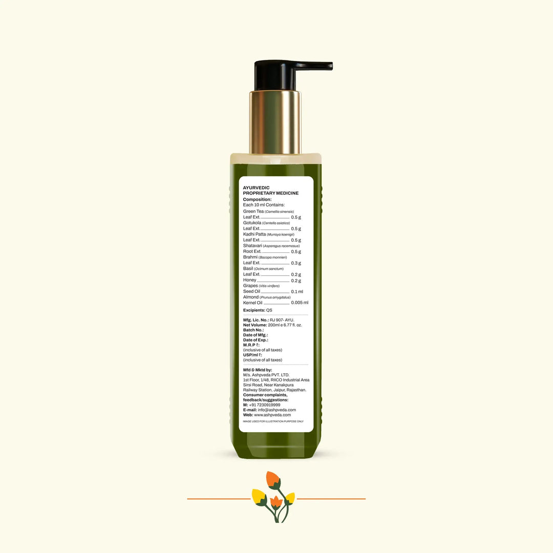Green Tea & Gotukola Hair Wash