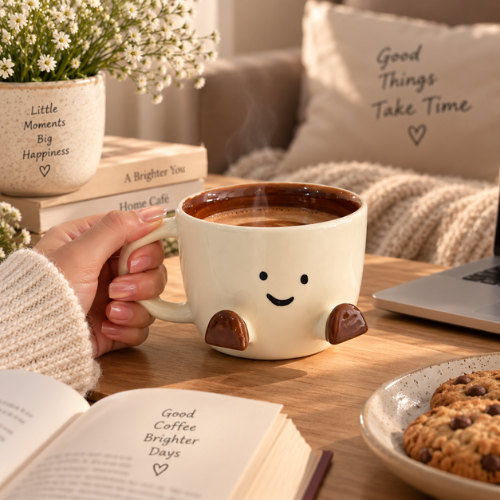 Petit Bonheur – Happy Feet Ceramic Mug