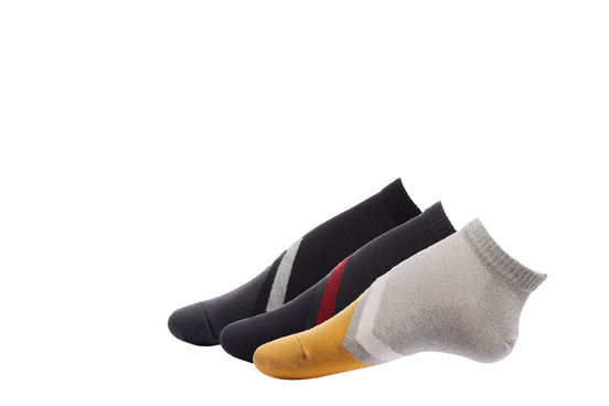 Konscious Lifestyle Low cut sock pack - 3 Pairs - Set 4