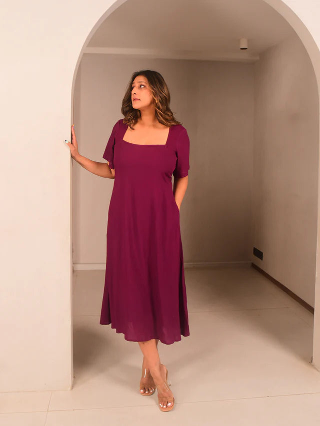 WhySoBlue Isa Day Dress