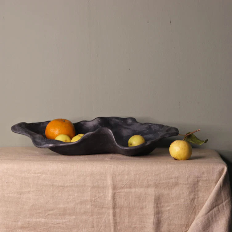 Muun Home Charcoal Kai Organic Bowls