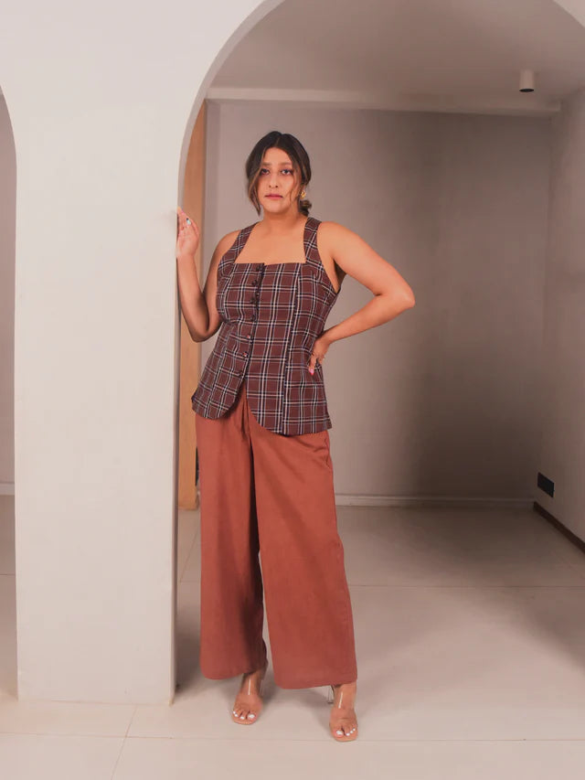 WhySoBlue Rae Vest Set