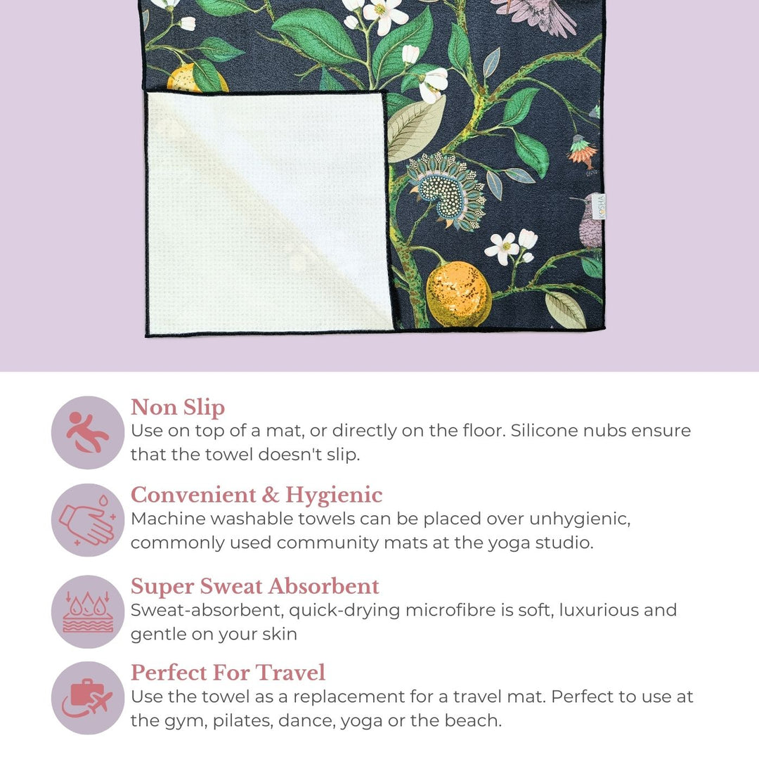Kosha Yoga Transform Yoga Mat Towel