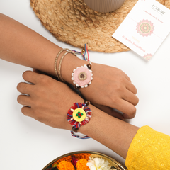 Ecokari Handmade Plantable Bhai-Bhabhi Rakhi Set