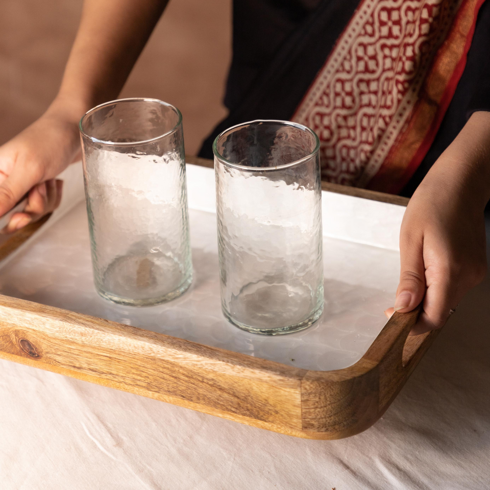 Muun Home Enamel Serving Tray