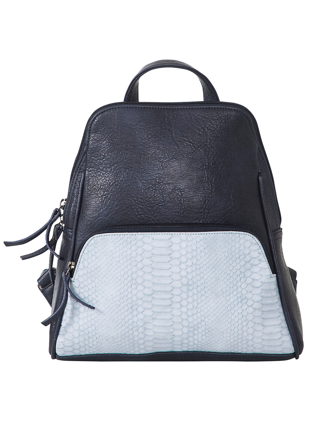 Mona B Convertible Daypack for Offices Schools and Colleges with Stylish Design for Women: Denim